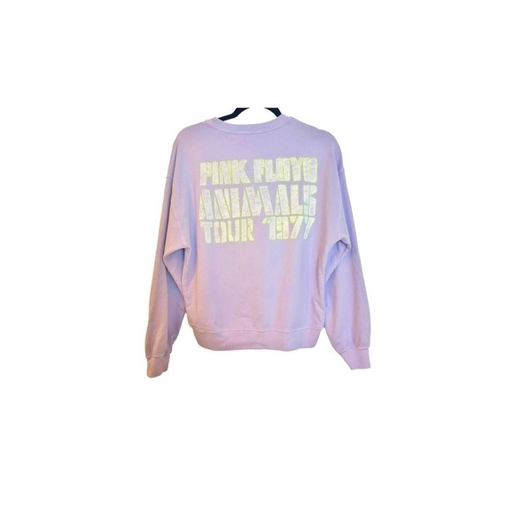 DAYDREAMER Pink Floyd Animals Tour '77 Crew In Distressed Lavender Size M - Picture 8 of 10